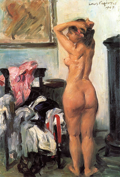 Lovis Corinth Modellpause